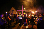 droga krzyżowa ulicami Starych Juch